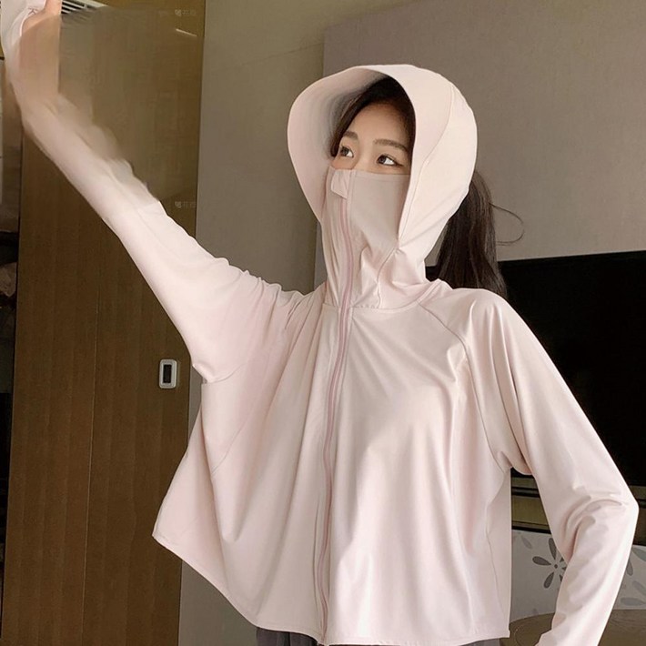 자외선 차단 UV 차단 햇빛 차단 쿨링 후드집업 외투 냉감소재