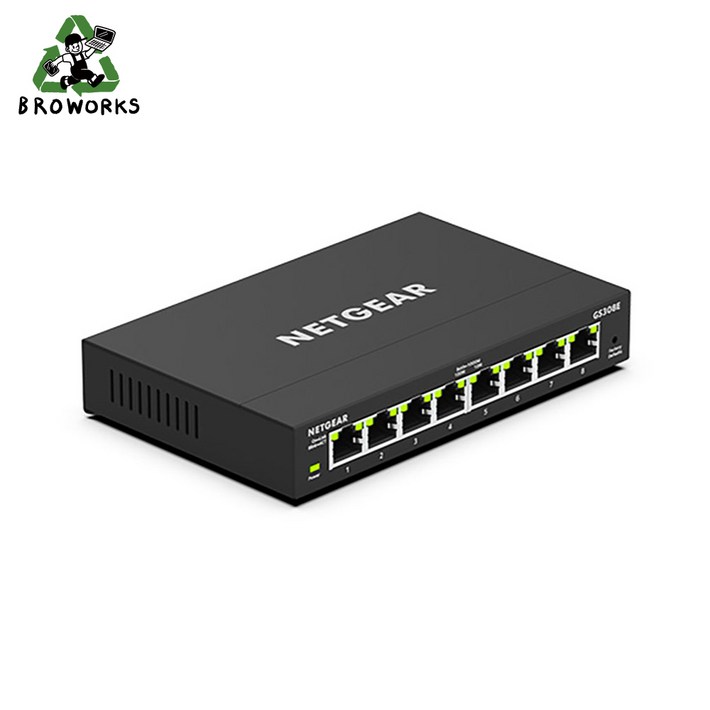 넷기어 GS308E 스마트스위치  1Gbps  8Port  Desk Type