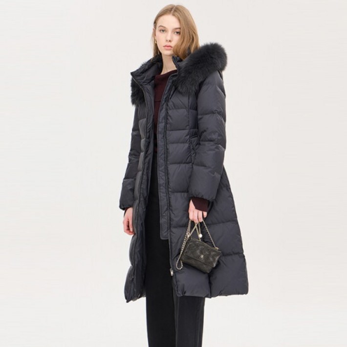 시슬리공식 모나미 후드 롱 패딩SAPD38461BK 806643