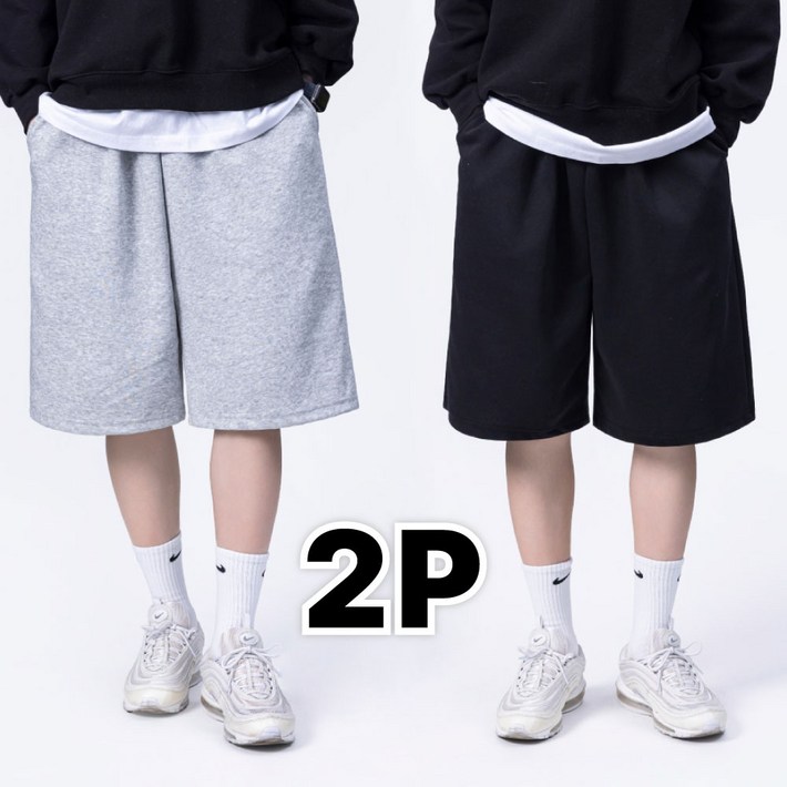 11 버닝몬스터 와이드 6부 버뮤다팬츠 반바지