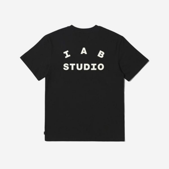 iab studio 반팔 아이앱 스튜디오 티셔츠 블랙 IAB Studio TShirt Black
