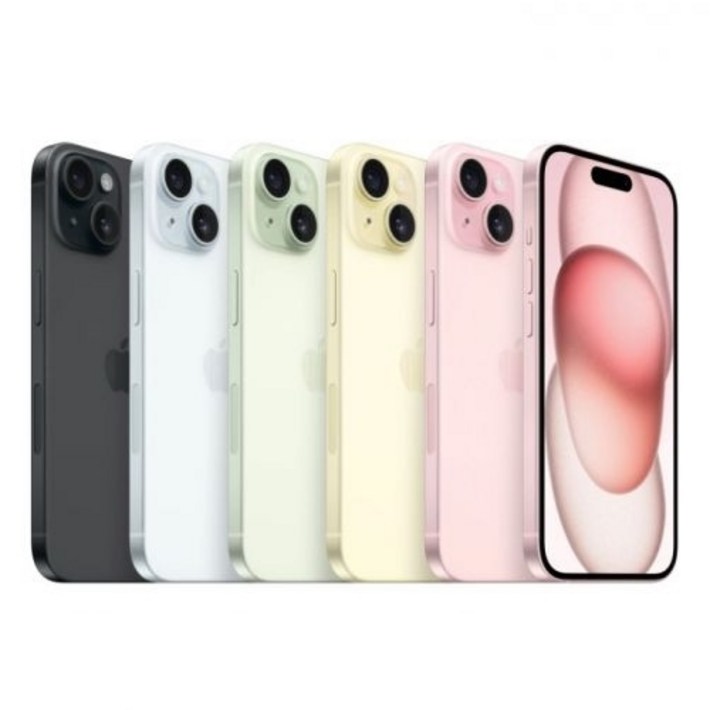 애플 아이폰 15 128GB 공기계 중고폰 자급제폰 리퍼폰 A3090, 그린, 128GB