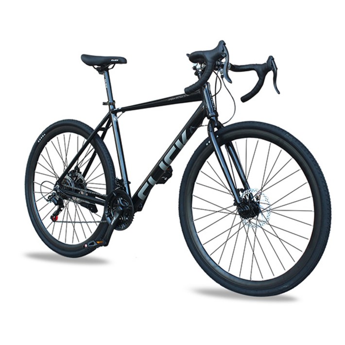 로드자전거 알루미늄 시마노21단 클릭 뉴욕DR, 1개, 180cm, 유광블랙470MM미조립