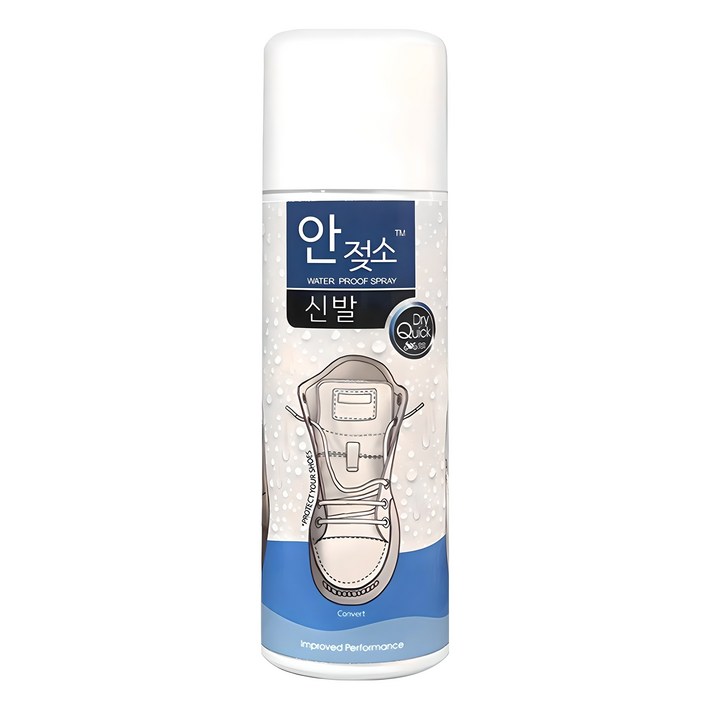 안젖소 신발 방수 스프레이 투명 150ml