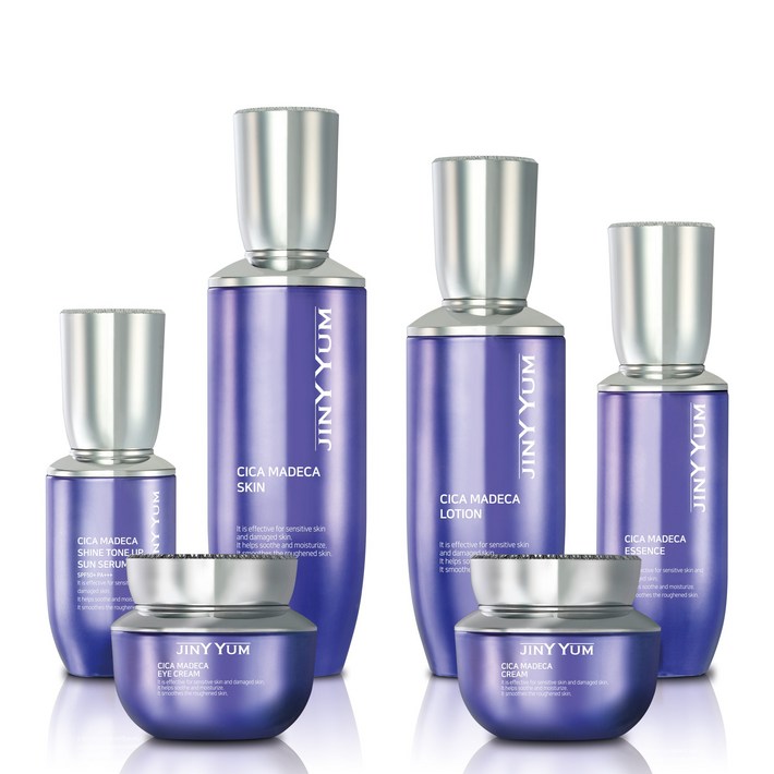 지니윰 시카마데카 6종 세트 여성 스킨로션 보습 미백 주름개선 기능성 기초 화장품 세트, 1세트