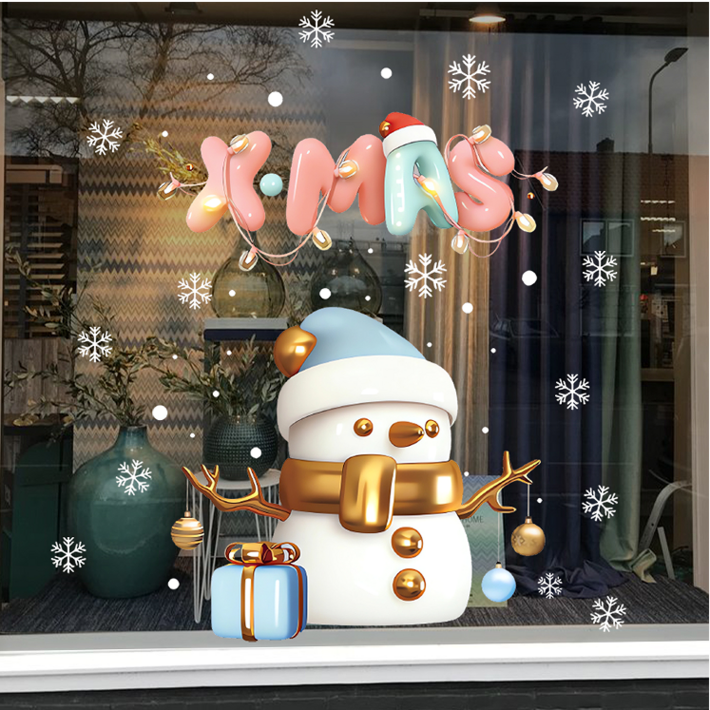 크리스마스 창문 스티커 대형 크리스마스 장식 소품 CHSDJ-