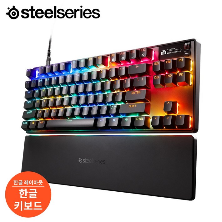 스틸시리즈 APEX PRO TKL GEN3  US or KR 자석축 기계식 게이밍 키보드  공식 판매점