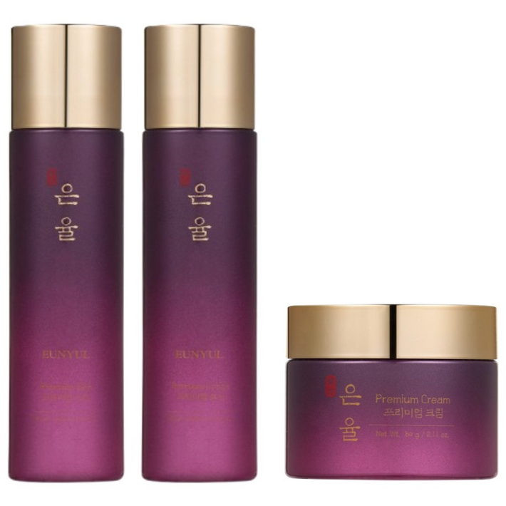 은율 프리미엄 한방 토너로션크림 3종세트, 1세트스킨150ml, 로션150ml, 크림60g, 20개