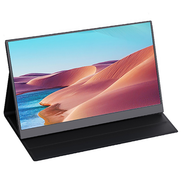 에코비 15.6인치 FHD IPS 휴대용 모니터 DEX 모니터 초경량 초슬림 포터블 모니터, P156A06WP16A, 39.62cm