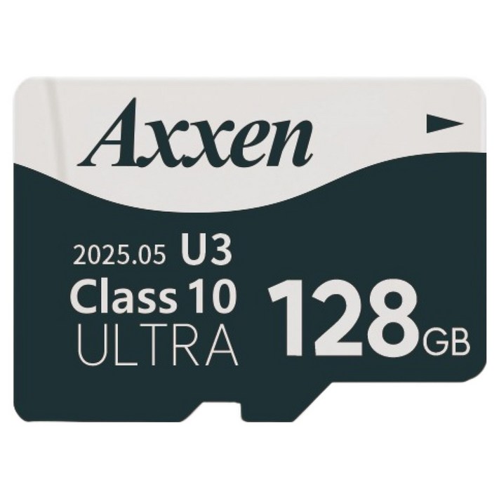 액센 초고속 U3 ULTRA 홈캠 블랙박스 메모리 카드 Micro SD카드 MSD52, 128GB, 1개