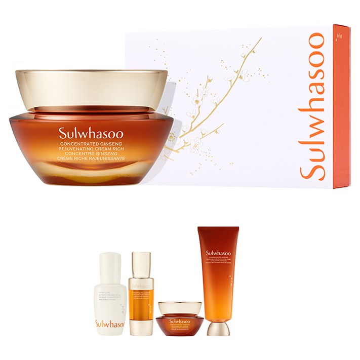 설화수 25홀리데이 자음생크림 리치 5종 세트, 1세트