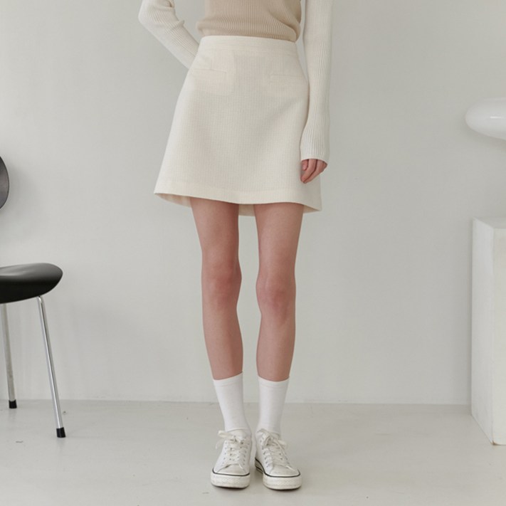 엽페 ROUND TWEED SKIRT 엽페 ROUND TWEED SKIRT