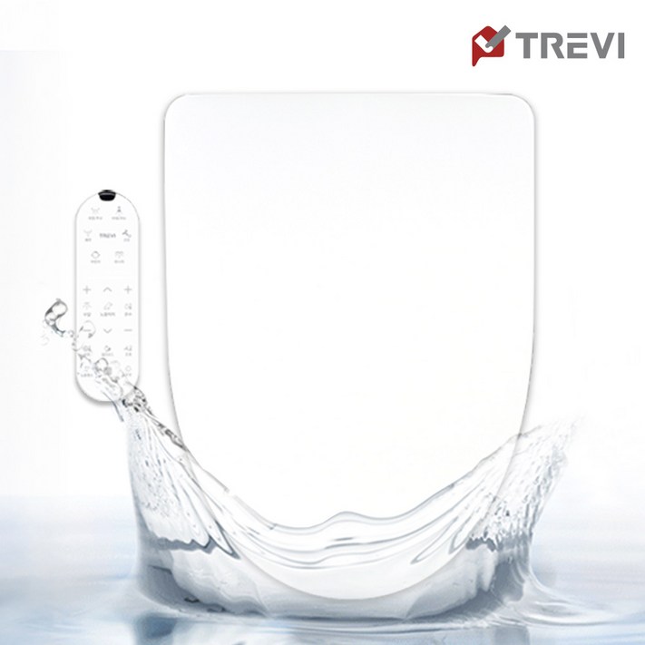 트레비 직수 리모컨 IPX5 방수 더블필터 비데
