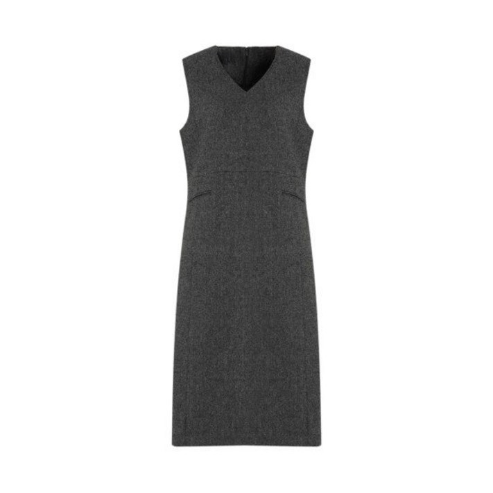 올리비아하슬러 슬리브리스 브이넥 정장핏 원피스OHDWOP202 OHDWOP202 301724