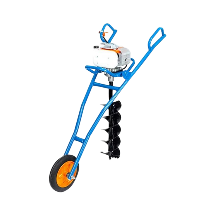 땅박이 이동형 항타기 강관 땅파는기계 구멍 말뚝박기 흙막이 강널