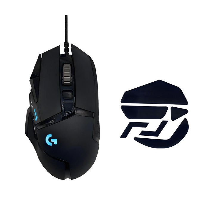 로지텍 G502 HERO 게이밍 마우스 마우스피트 세트 로지텍 G502 HERO 게이밍 마우스 마우스피트 세트