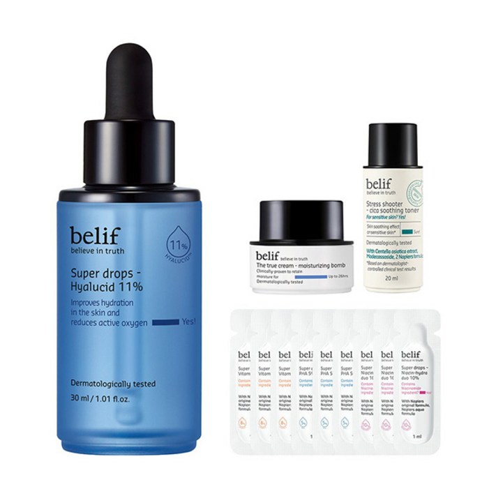 빌리프 슈퍼 드랍스 히알루씨드 11 30ml, 30ml, 1개