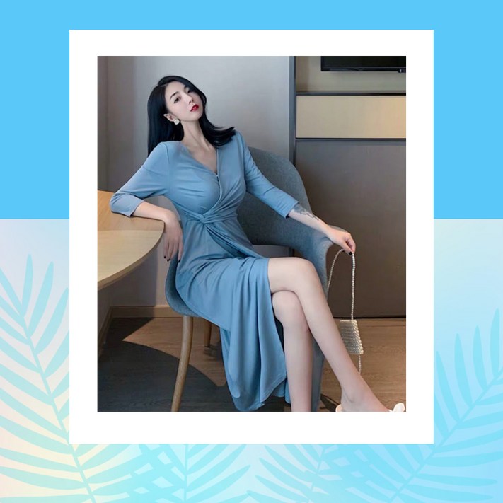 랩 원피스 롱원피스브이넥 크로스 꼬임 원피스롱 랩 원피스 랩 원피스 롱원피스브이넥 크로스 꼬임 원피스롱 랩 원피스