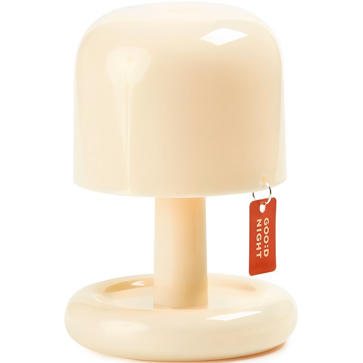 로이체 터치램프 LED 충전식 쁘띠 무드등 RML120, IVORY