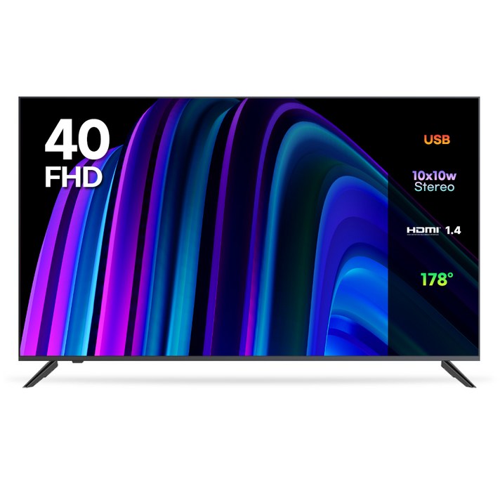 이노스 FHD LED TV 40인치 티비, 101.6cm40인치, E4000FC, 스탠드형, 고객직접설치