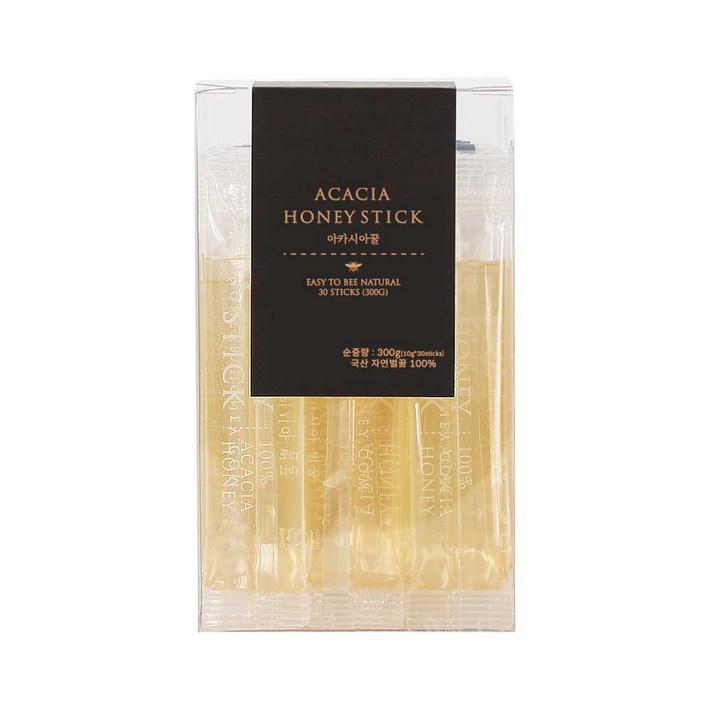 허니바이허니 아카시아 허니스틱 30p, 300g, 1개 허니바이허니 아카시아 허니스틱 30p, 300g, 1개