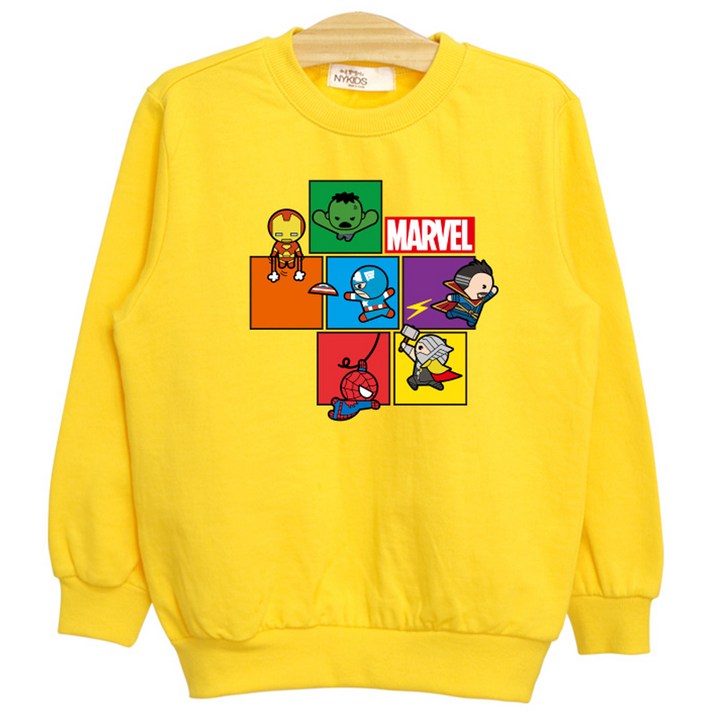 뉴욕꼬맹이 아동용 어벤져스 마블 맨투맨z P020