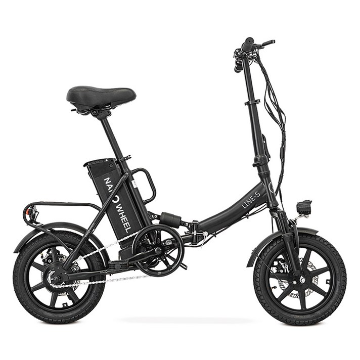 나노휠 라인S 면허 필요없는 접이식 전기자전거 36V 10Ah