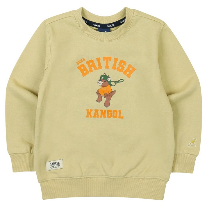 캉골키즈 유아용 캥거루 키홀더 스웨트셔츠 OC 0010