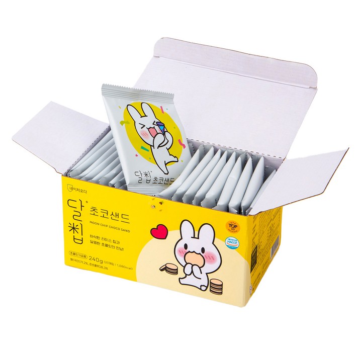 네이처오다 달칩 초코샌드 12g x 20p