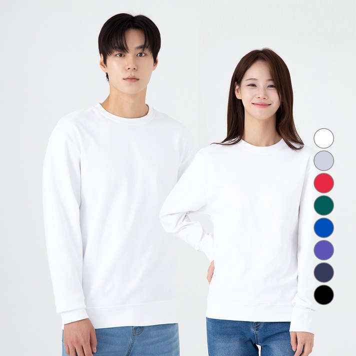 캐럿 남녀공용 특양면 맨투맨 8컬러 캐럿 남녀공용 특양면 맨투맨 8컬러
