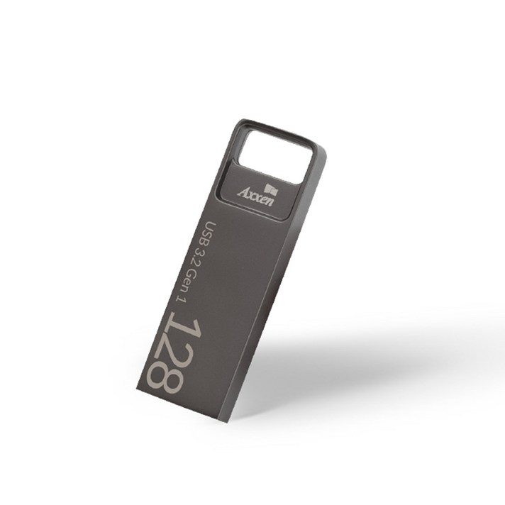 액센 Square USB3.2 Gen1 메탈타입 USB메모리 SK31, 128GB 액센 Square USB3.2 Gen1 메탈타입 USB메모리 SK31, 128GB