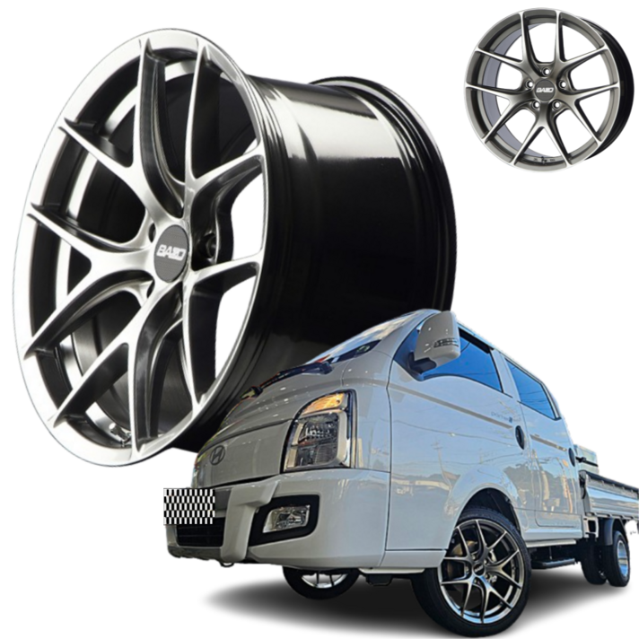 포터2 17인치 휠 바조 CIR 186T