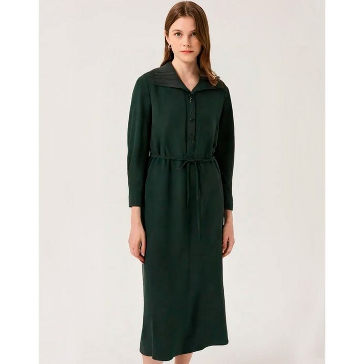 정품발송 레노마레이디 더레노마 니트 카라 벨트 원피스CC31OP820 347715