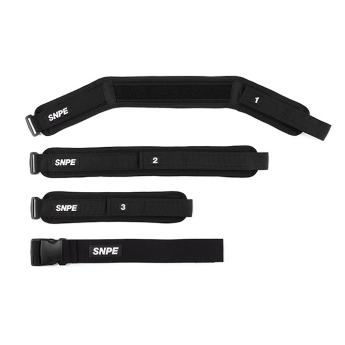 SNPE 바른자세벨트 캐리백 2.0 블랙메쉬