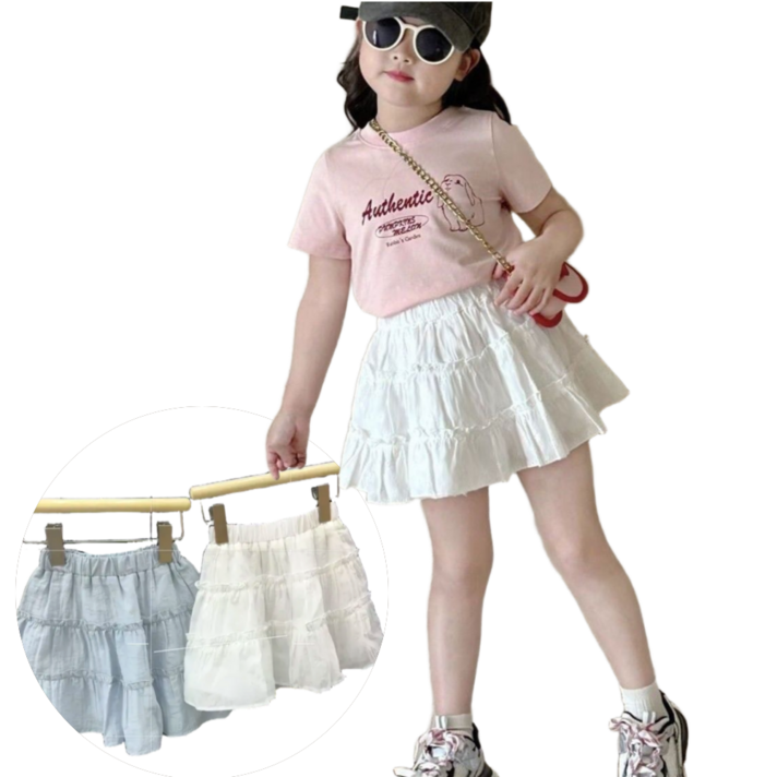 하와즈 한여름 캉캉 셔링 스커트YX