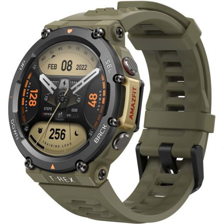 남성용 Amazfit TRex 2 스마트 워치 듀얼 밴드 6 위성 위치 지정 24일 배터