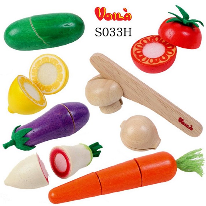 소근육 원목 칼로 채소썰기 3살장난감 첫돌장난감 돌애기장난감 2살여아장난감 완구
