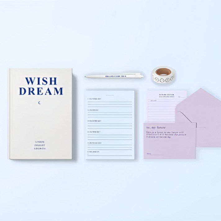 위시드림 QA 자기계발 다이어리 자문자답 질문 감사일기 불렛저널