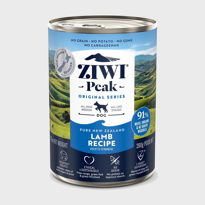 지위픽 독 강아지캔 390 g