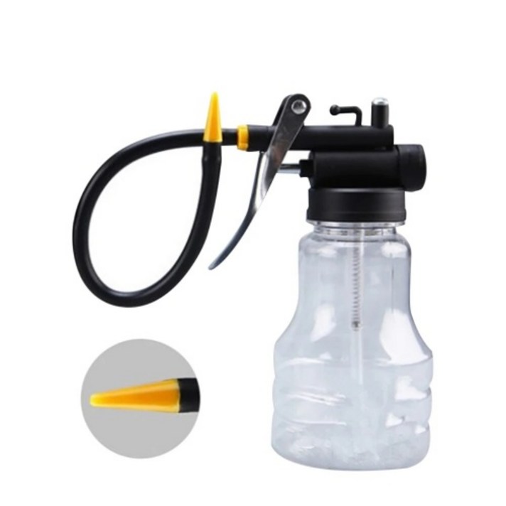 INVEN 인벤 다용도 오일 주입 분무기 250ml  주입기 기름 펌프 안전2중포장