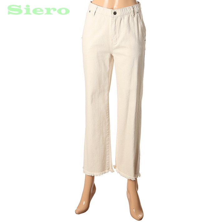 시에로 SIERO 밑단수술 와이드 데님팬츠 SG2DPF392 396438 시에로 SIERO 밑단수술 와이드 데님팬츠 SG2DPF392 396438