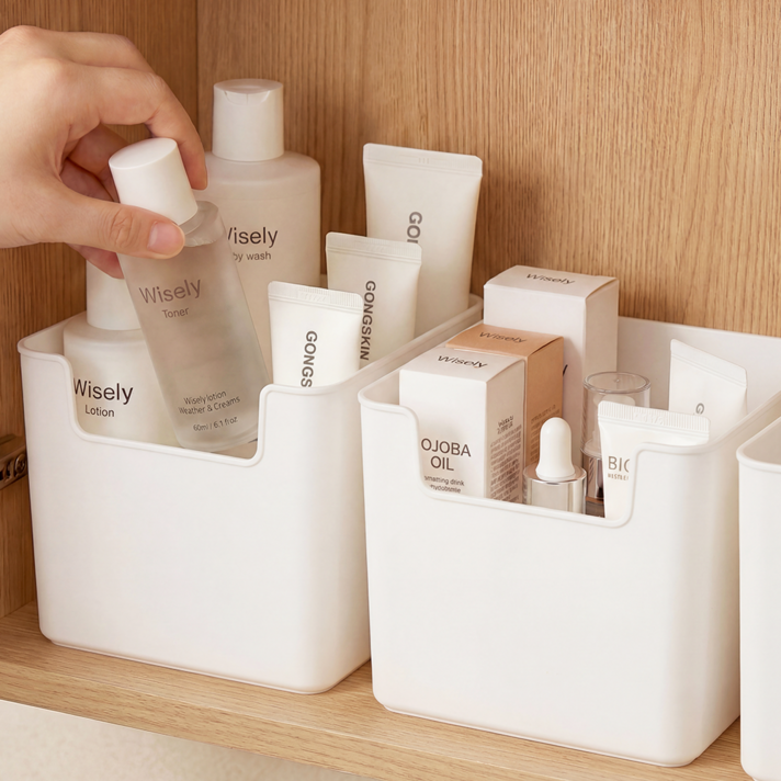 한누네 국내생산 욕실 화장실 정리함