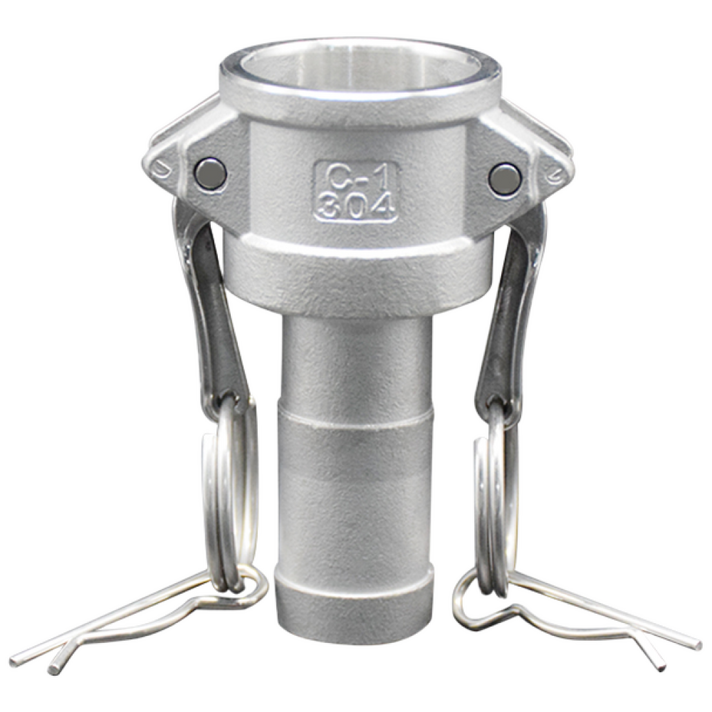 스텐 캠록 커플링 C타입 15A100A,캄록 카플링,카프링,커플러,배관 자재,수도 배관 부속,설비부품,호스연결,Camlock Coupler, 1개