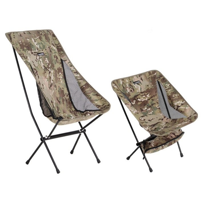 빈나노 경량 캠핑의자 릴렉스 감성 멀티캠 체어원 선셋체어 YL06 밀리터리, 1개
