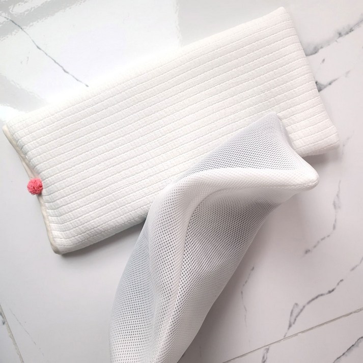 화모 베이비 주머니 좁쌀베개, Ivory