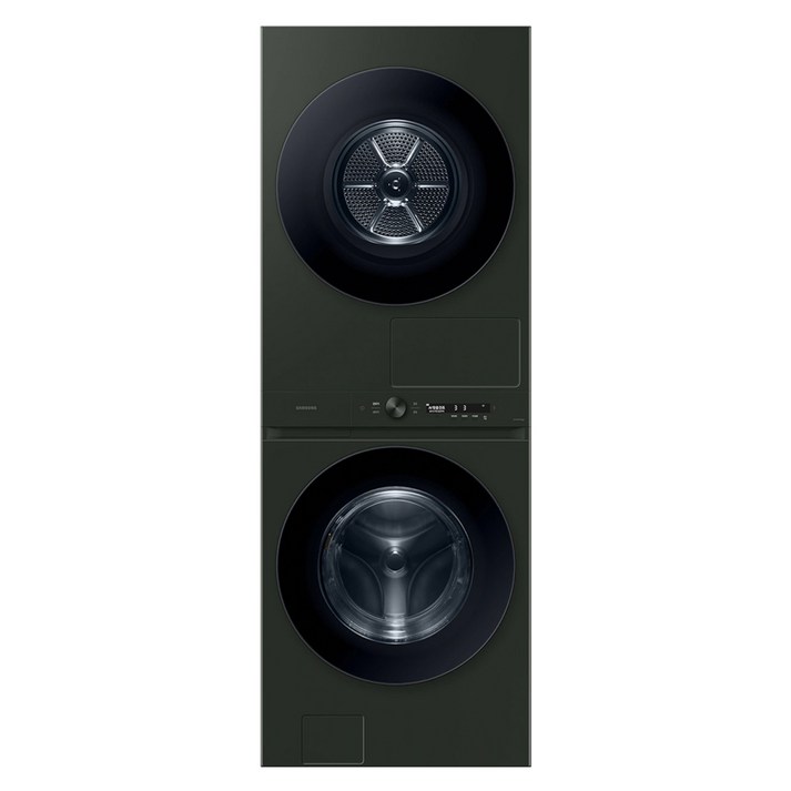 [10% 환급가전] 삼성전자 BESPOKE 그랑데 AI 원바디 Top-Fit 세탁기 + 건조기 25kg + 22kg WF2522HDFFK 방문설치