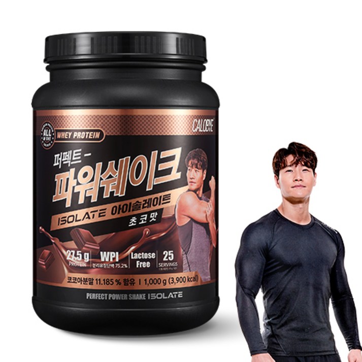칼로바이 퍼펙트 파워쉐이크 아이솔레이트 유청 단백질 WPI 보충제 프로틴 파우더 초코맛, 1kg, 1개 칼로바이 퍼펙트 파워쉐이크 아이솔레이트 유청 단백질 WPI 보충제 프로틴 파우더 초코맛, 1kg, 1개