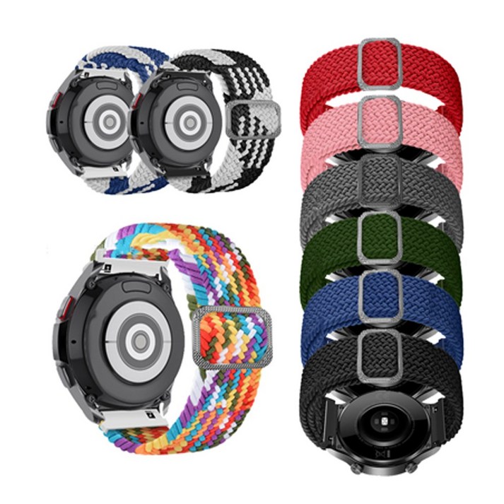 가민 어프로치 S40 브레이드 솔로루프 매쉬 시계줄 스트랩 밴드 줄 20MM, 1개