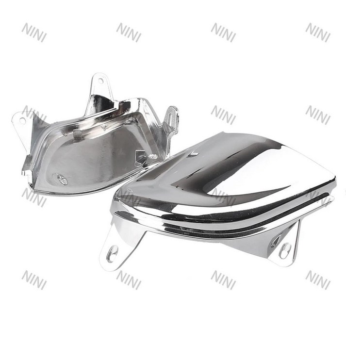 골드 윙 크롬 전면 라이트 커버 트림 장식