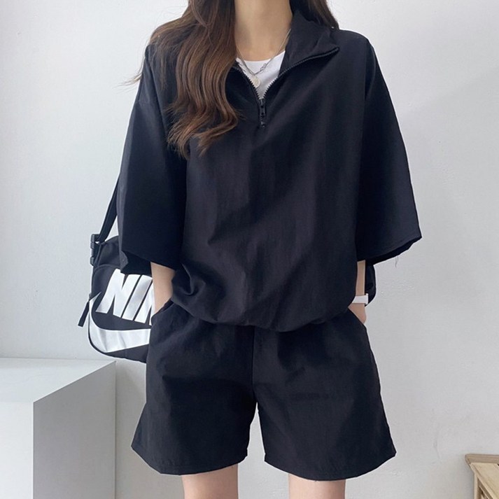 메이킹유 바스락 반집업 반바지 P8001아노락세트77size 추가